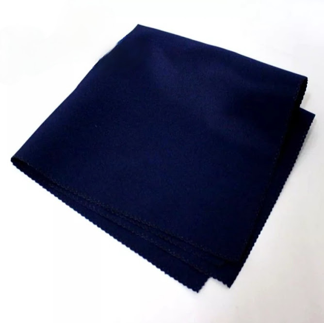 Serviette de table bleu marine